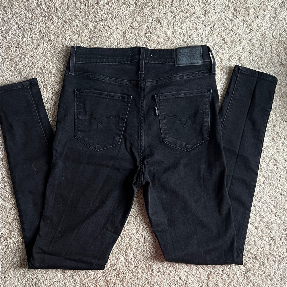 Levi’s 720 High Rise Super Skinny Women's Black Jeans